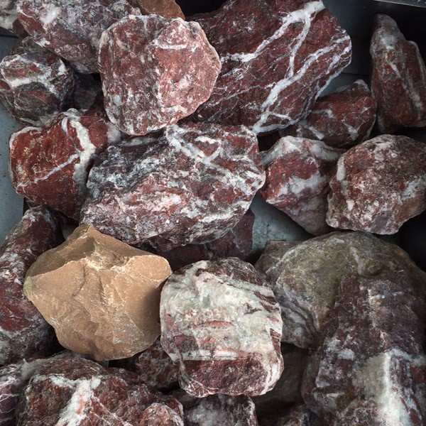 Gabionensteine - Rouge Royal 40 - 60 mm